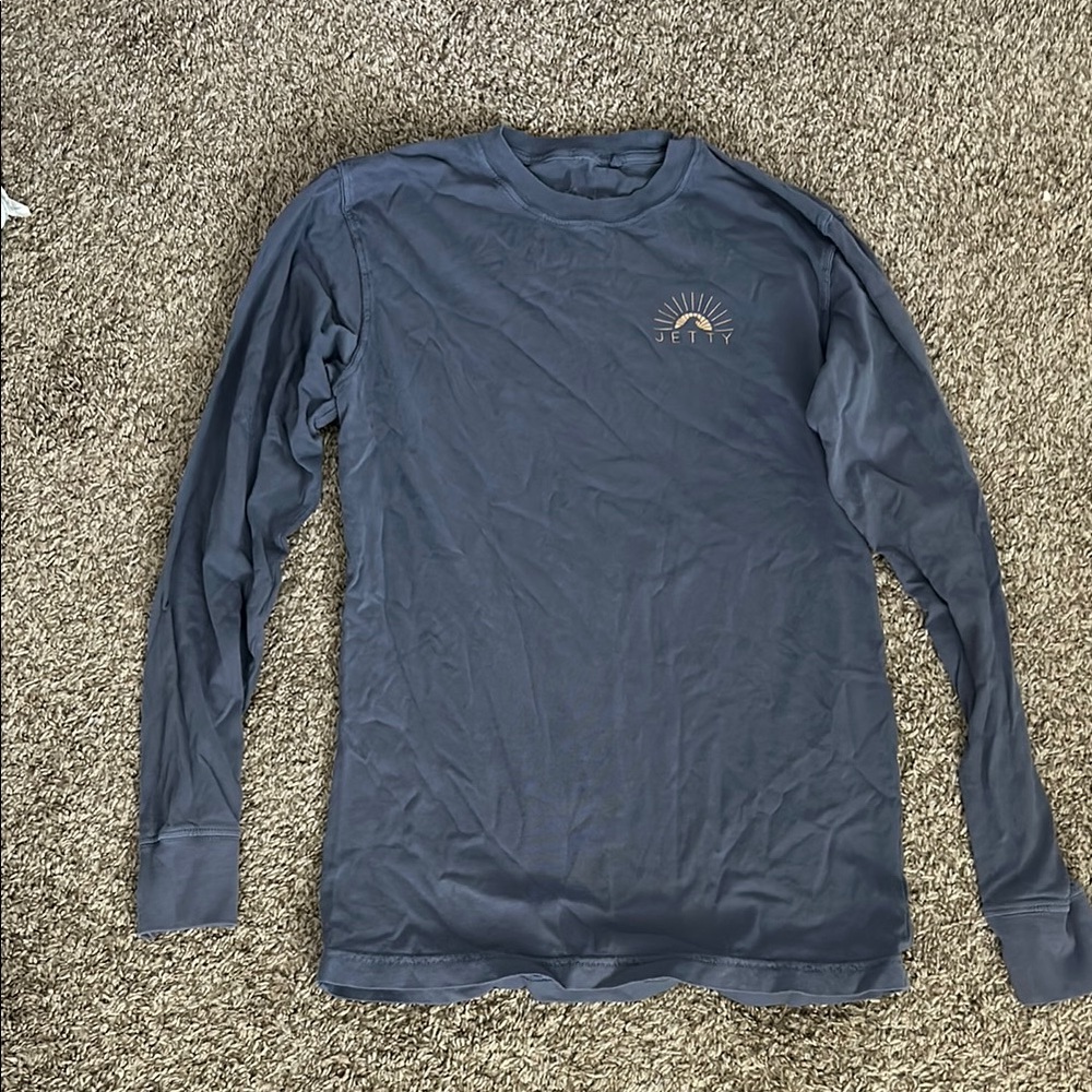 Jetty Women's Blue Long Sleeve Tee